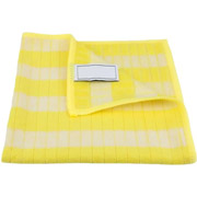 Серветка універсальна 30х30 см Love You LYH9009 жовто-біла.