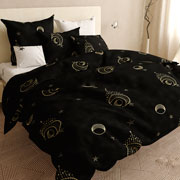 Комплект постільної білизни бязь Чарівний місяць Selena 100123