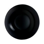 Тарілка глибока кругла 20см Luminarc Diwali Black P0787