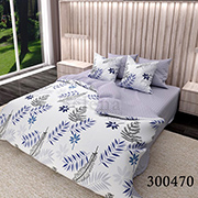 Комплект постельного белья Selena сатин Папоротник Дневной 2 300470