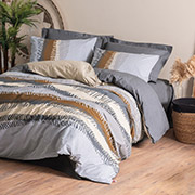 Постільна білизна Toprak Asel Antrasit ранфорс Cotton Box