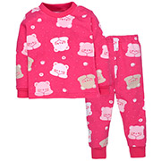 Піжама для дівчинки 0106202спт інтерлок Татошка рожевий