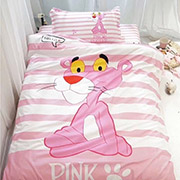 Постельное белье подростковое ранфорс Пантера Pink Selena 210332
