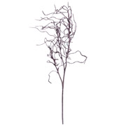 Ветка декоративная 94 см Волна YES! Fun 974594 графит глиттер