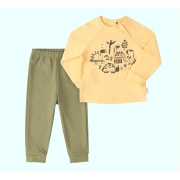 Костюм для хлопчика Бембі KS674 жовтий хакі