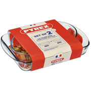 Набір форм 2 шт 35х23 см, 30х21 см Pyrex 913S605/8043