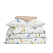 Дитяча постільна білизна в ліжечко GOLDEN SONGBIRDS CS1 Cosas жовтий