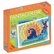 Набір - для занять мозаїкою (10-15-20 мм фішки (160 шт.) + Дошка 22х16, переносний) 0920-Q