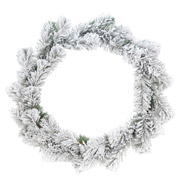 Венок 30 см Сказка Yes! Fun 903841 заснеженный