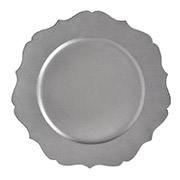 Тарілка підставна пластикова Lea silver Maison