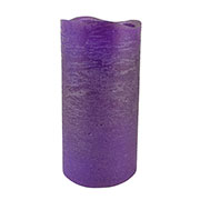 Свічка воскова LED YES! Fun 710360 15 см фіолетова