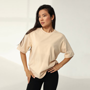 Футболка жіноча базова German Volf 23162 нюдовий