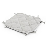 Чохол на табурет Руно сірий