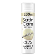 Гель для гоління для сухої шкіри 200 мл Satin Care Vanilla Cashmere Gillette 7702018399567