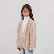 Кардиган Casual Art Knit бежевий