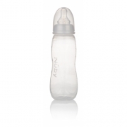 Пляшка для годування Nuby антіколіковая 240мл 1158 біла