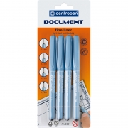 Линер Centropen Document набор 4 шт. (блистер) 2631/4/BL