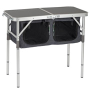 Стіл розкладний кемпінговий 80x40 см Otter Anthracite 1693680 Bo-Camp DAS301470
