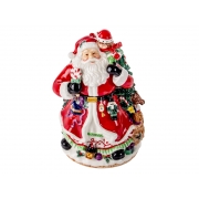 Цукерниця керамічна 19х19х29 см Дід Мороз Lefard 59-1005