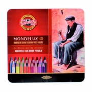 Карандаши цветные аквар Mondeluz мет кор 48 цв Koh-i-noor 372604