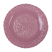 Тарілка порцелянова 27 см Вінтаж Lefard 823-054 фіолетова