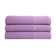 Рушник махровий Lorenzo Lila 500г SoundSleep ліловий