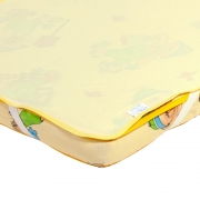 Дитячий водонепроникний наматрацник Еко Пупс Поверхня Premium Жовтий