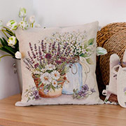 Декоративная подушка Provence Цветы в стакане Прованс