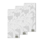 Набор чехлов для столовых приборов 3 шт Сияние Белое серебро Прованс 