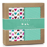 Набір пелюшок Cosas бязь Love Dont Mint