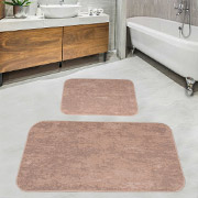 Набір килимків у ванну кімнату Gold l-brown Diva