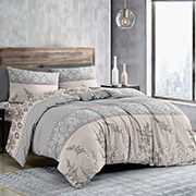 Наволочка бязева Horuna SoundSleep сіра