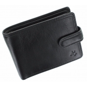 Мужской кожаный кошелек Visconti TSC-48 с защитой RFID Filipo black