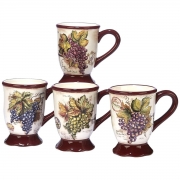 Набір чашок для чаю 4х530 мл Секрети виноробів Certified International 23737-set