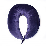 Подушка для вагітних та годування 8304 Velvet Line 28-0006 Navy blue MirSon