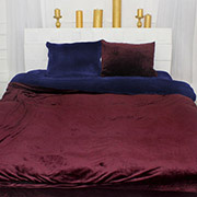 Постільна білизна Winter Frost 28-0006+28-0002 Primula Velvet велюр MirSon