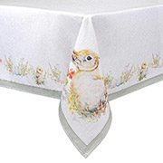 Скатертина бавовняна Великодній кролик Home Line