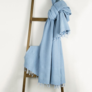 Плед-накидка Barine Stone throw turquoise