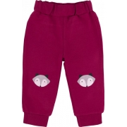 Штани для дівчинки Bembi ШР514 двунитка малинові