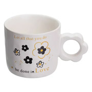 Чашка порцелянова 250 мл Be done in Love Yiwu FM-14A