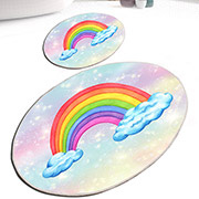 Набір килимків для ванної кімнати Leno Djt Chilai Home