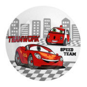 Тарілка обідня порцелянова 18 см Cars Limited Edition YF6032-1