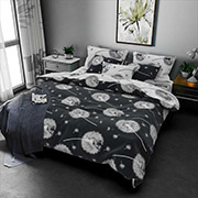 Постельное белье Бархатные одуванчики 100865 бязь-люкс Selena