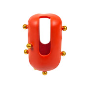 Ваза з полістоуна 17x13,5x23 см Lefard 811-049 червона