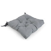 Подушка на стілець Руно сіра