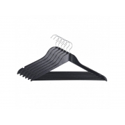 Набір вішалок для одягу МД Everyday 6 шт 44,5х23х1,2 см RE05163B / 6 чорний