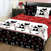 Комплект постільної білизни Selena Солодка парочка 100402