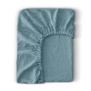 Простынь на резинке в детскую кроватку Agave Cosas муслин