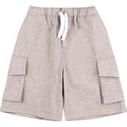 Шорты для мальчика ШР854 коттон фактурный Бемби W00-серый