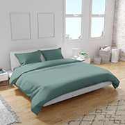 Постельное белье сатин-твил Home Line зеленый
